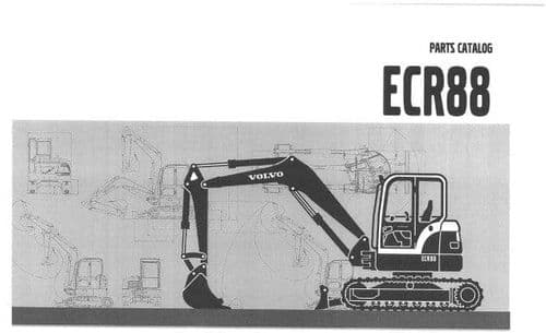 Volvo Excavator ECR88 Parts Manual