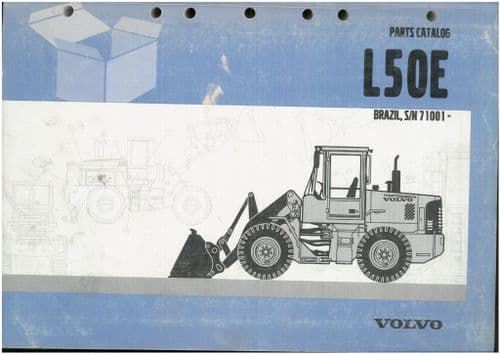 Volvo Wheel Loader L50E Parts Manual - ORIGINAL