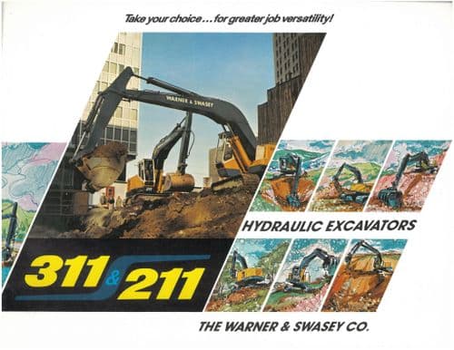 Warner & Swasey Excavator 211 & 311 Brochure