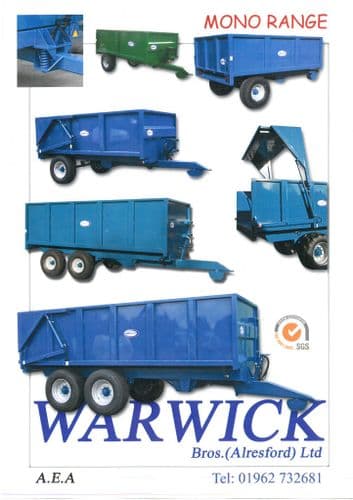 Warwick Trailer Range Brochure Bundle