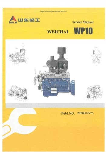 Weichai Baudouin Diesel Engine WP10 Workshop Service Manual