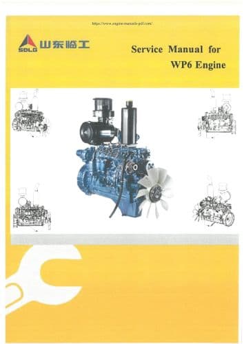 Weichai Baudouin Diesel Engine WP6 Workshop Service Manual