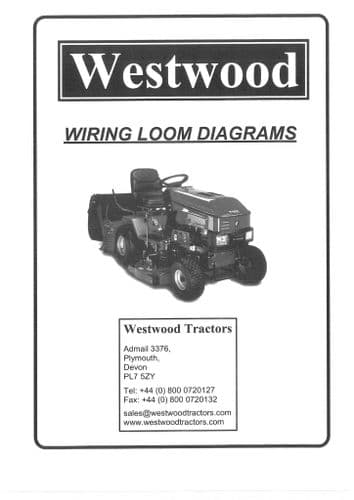 Westwood Pre 2000 Wiring Looms Manual