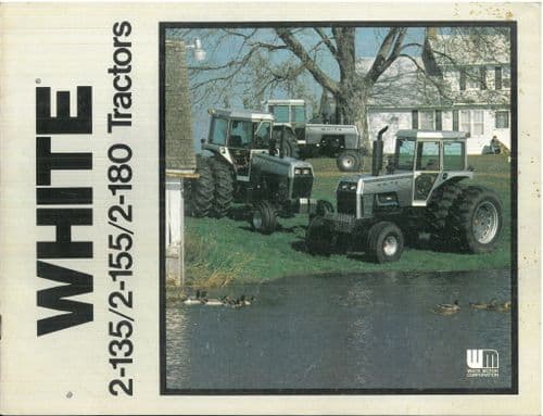 White Tractor 2-135 2-155 2-180 Brochure -