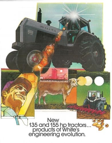 White Tractor 2-135 2-155 Brochure - 2.135 2.155