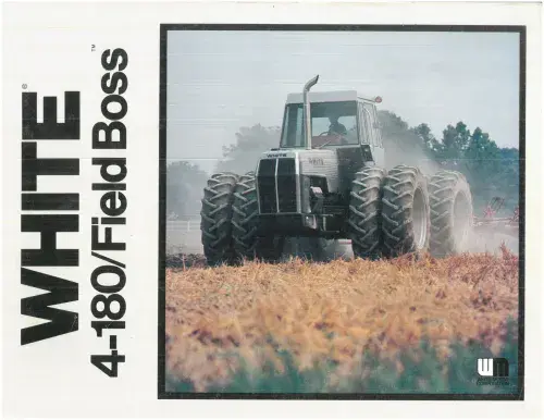 White Tractor 4-180 Field Boss  Brochure