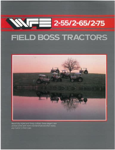 White Tractor Field Boss 2-55, 2-65 & 2-75 Brochure