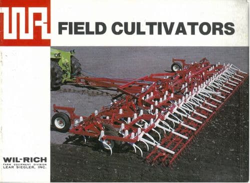 Wil-Rich 3400 Series Field Cultivators Brochure