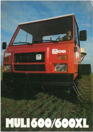 Wilder Tractor ATV Muli 600 & 600XL Brochure