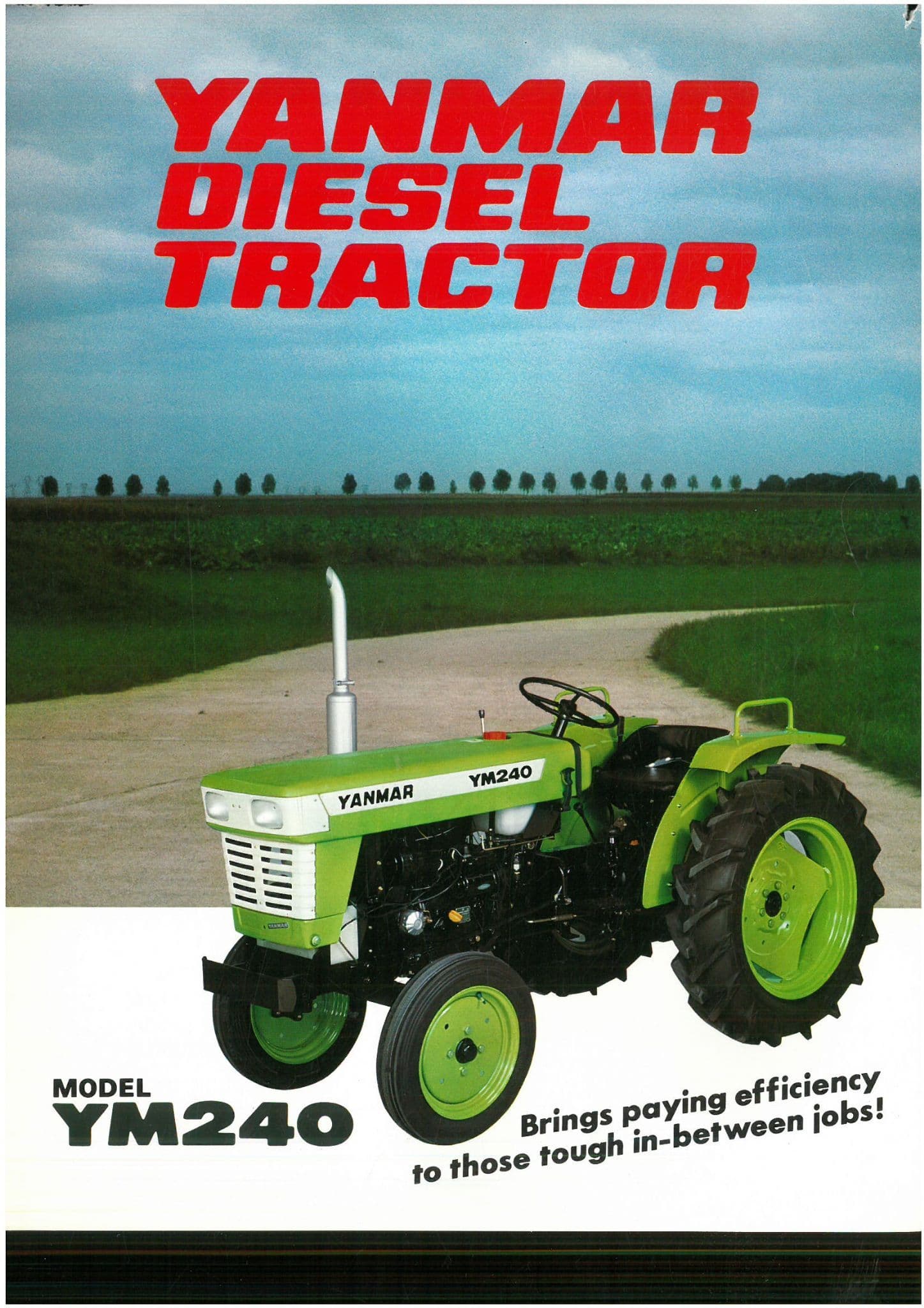Yanmar Diesel Tractor YM240 Brochure