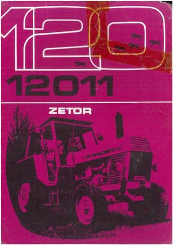 Zetor Tractor 12011 Crystal Brochure - IB4