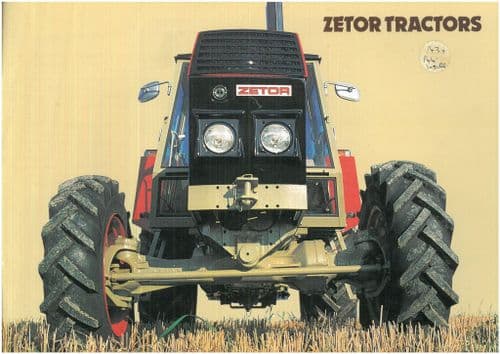 Zetor Tractor 5011 6011 6045 7011 7045 8011 8045 10011 10045 12011 12045 16045 Brochure