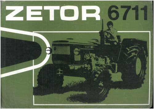 Zetor Tractor 6711 Brochure