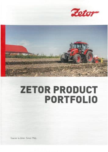 Zetor Tractor Utilix Hortus Major Proxima Forterra Crystal Brochure