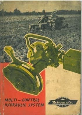 Zetor Tractor - Zetormatic Multi-Control Hydraulic System Operators, Parts and Workshop Service