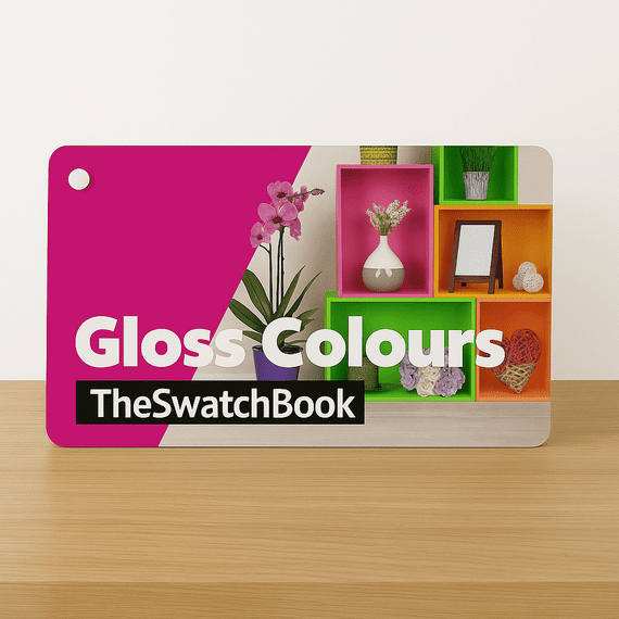 2025 Gloss Colour Vinyl Wrap Swatch Book