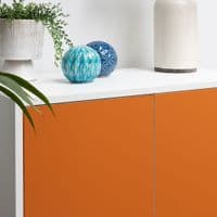 2m x 45cm Matt Terracotta Sticky Back Vinyl Furniture Wrap (346-0697)