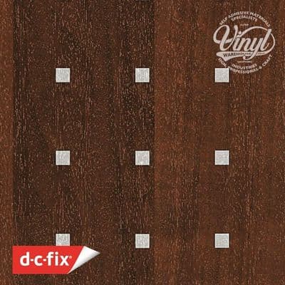 2m x 67cm Alder Deep Carre Wood Sticky Backed Vinyl Fablon (FAB10750)