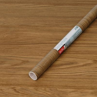 2m x 67cm Casella Oak Brown Wood Sticky Backed Vinyl (346-8225)