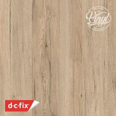 2m x 67cm Sanremo Oak Sand Wood Sticky Backed Vinyl (346-8133)