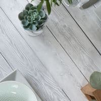 2m x 67cm Shabby White Wood Sticky Back Vinyl (346-8165)