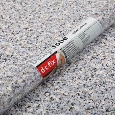 45cm Blue Grey Porrinho Marble Sticky Back Vinyl (200-3162) 1m to 15m Long