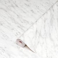 45cm d-c-fix Carrera Grey Marble sticky back furniture wrap (200-2614) From 1 to 15m