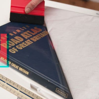 45cm D-C-Fix Glossy Clear Laminate Protection Sticky Vinyl (346-0013) 45cm x 2m