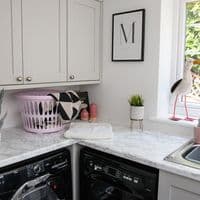 45cm d-c-fix Marmi White Grey Marble Sticky Back Vinyl (346-0306) 45cm x 2m