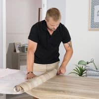 45cm D-C-Fix Sonoma Light Oak Wood Sticky Back Vinyl (200-3218) Lengths from 1m to 15m