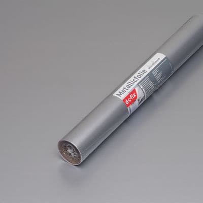 45cm Metallic Satin Silver Sticky Vinyl (201-0020) Cut to size from 1 to 15 metres
