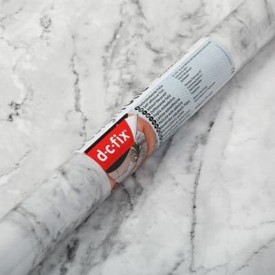 45cm Romeo Marble Sticky Vinyl Fablon (200-3242) Cut to size from 1m to 15m