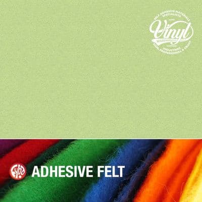 5m x 45cm Mint Sticky Back Acrylic Fibre Felt (FFMT45)