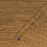 67cm Casella Oak Brown Wood Sticky Backed Vinyl Wrap (200-8360) From 1 to 15m Long