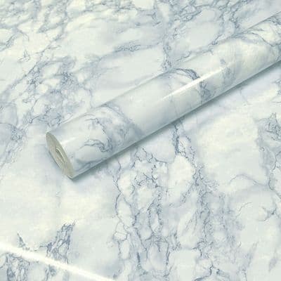 67cm d-c-fix Marmi Blue Marble Sticky Back Vinyl (200-8236) from 1m to 15m