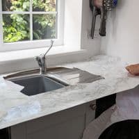 67cm d-c-fix Marmi White Grey Marble Sticky Back Vinyl (200-8095) from 1m to 15m