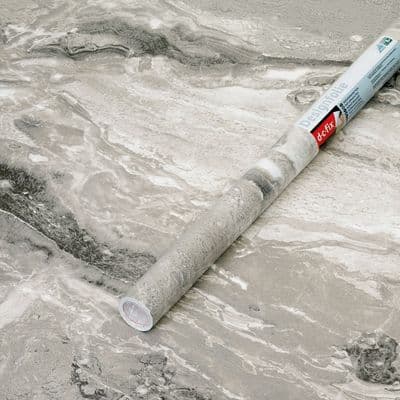 67cm d-c-fix Paladina Grey Marble Vinyl (200-8363) Lengths from 1m to 15m