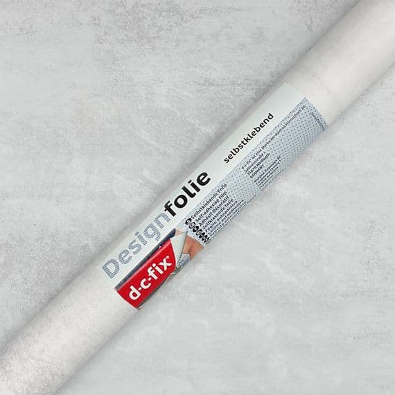 67cm d-c-fix White Concrete Stone Marble Sticky Back Vinyl (200-8300) 1m to 15m long