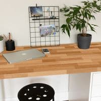 67cm Modern Butchers Block Wood Sticky Backed Vinyl Wrap (200-8362) 1 to 15m Long