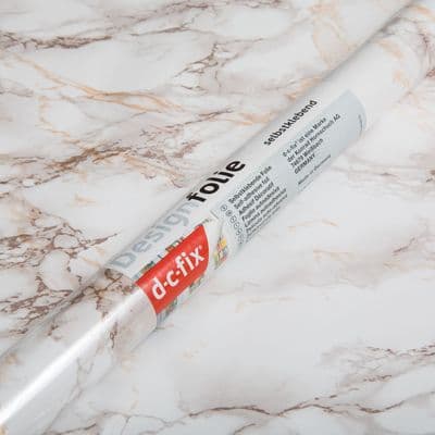 67cm x 2m Cortes Brown Marble Sticky Back Vinyl (346-8032)