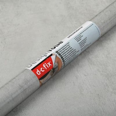 90cm d-c-fix Concrete Grey Stone Sticky Back Vinyl (200-5610) Lengths from 1m to 15m