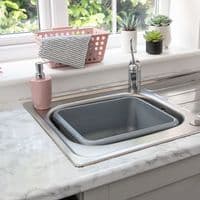 90cm d-c-fix Marmi White/Grey Marble Sticky Back Vinyl Wrap (346-5403) 90cm x 2.1m