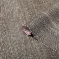 90cm Sheffield Oak GREY Wood Sticky Back Vinyl ( 200-5582) Lengths from 1m to 15m