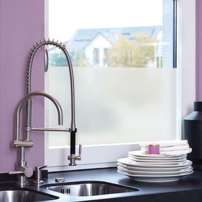 90cm Static Premium Frost Window Privacy Film (216-5004) 1m to 15m Long