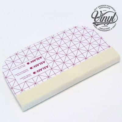 Aslan Pro Large Wooden Felt Vinyl Applicator/Squeegee