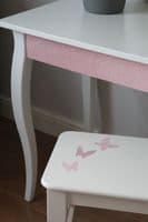 AWAITING STOCK: D-C-Fix Rose Pink Glitter Sticky Back Craft Vinyl (341-8013) 67cm x 2m