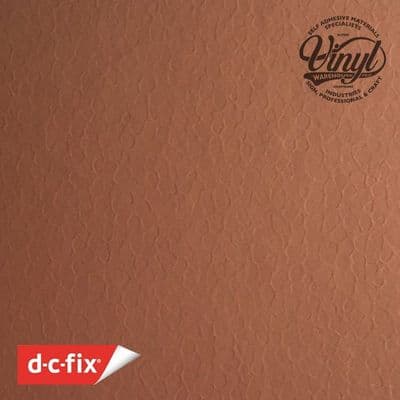 AWAITING STOCK: Metallic Hammered Copper Sticky Vinyl Fablon (343-0321) 45cm x 1.5m
