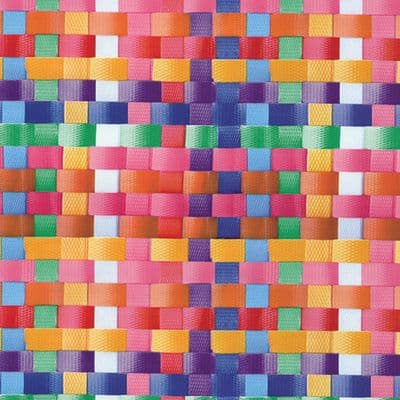 Basket Multicolor Sticky Vinyl Fablon (FAB12902) 45cm x 2M