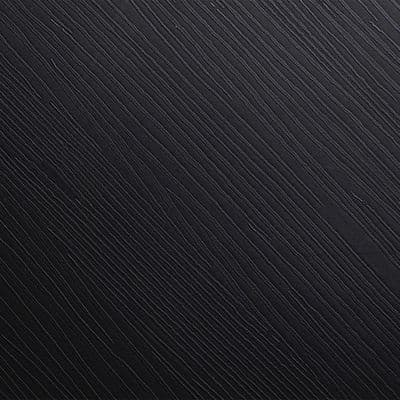 Cover Styl' Extra Thick J2 Black Wood Adhesive Vinyl Wrap