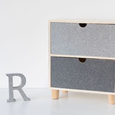 D-C-Fix Anthracite Grey Glitter Sticky Back Craft Vinyl (341-8019) 67cm x 2m